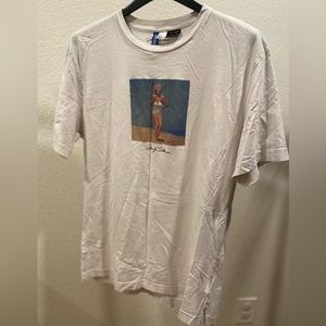 H&M Marilyn Monroe T-Shirt, Wht/Blu, M